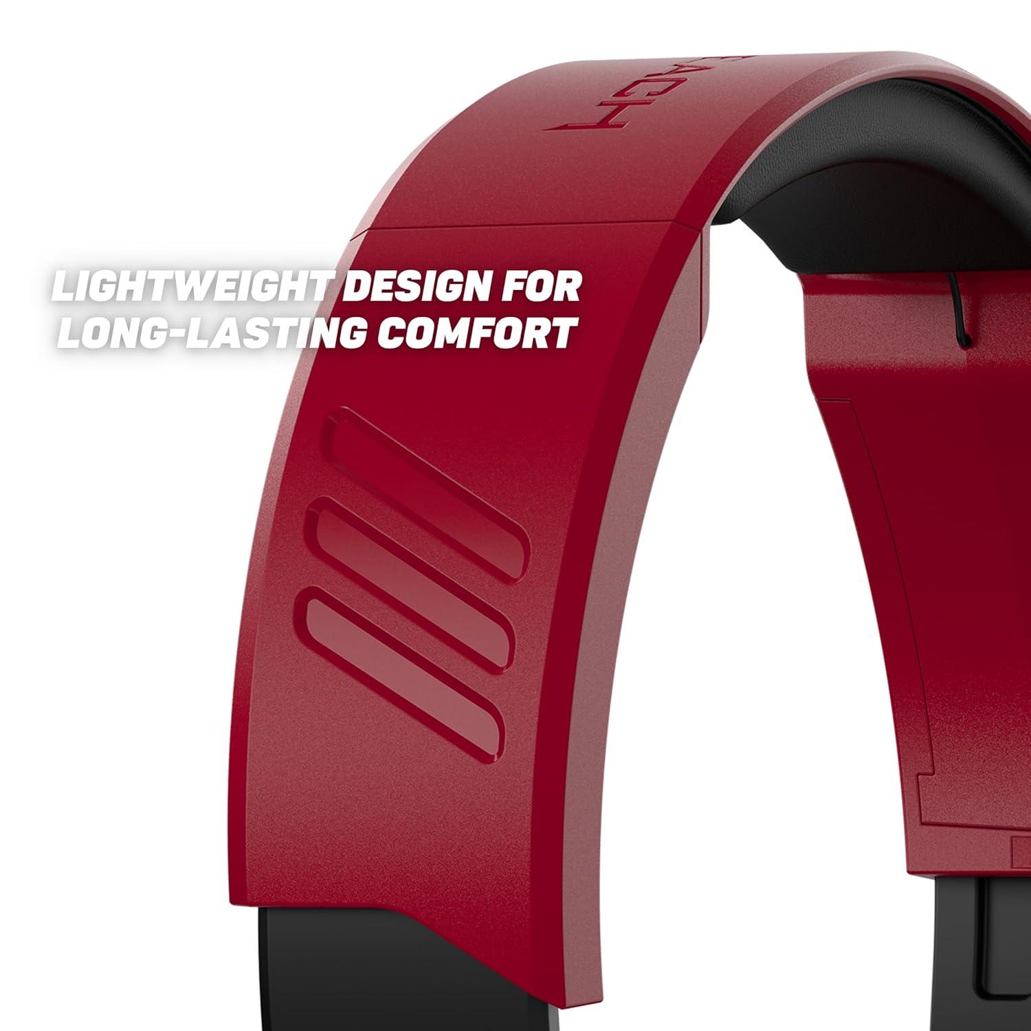 imageTurtle Beach Recon 70 Wired Gaming Headset Licensed for Nintendo Switch 2 Nintendo SwitchLiteOLED Model FliptoMute Mic Adjustable Lightweight OnEar Controls 40mm Drivers Black and WhiteMidnight Red