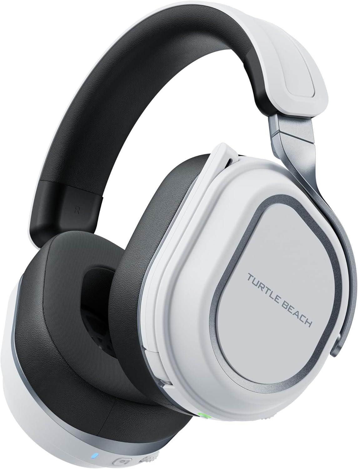 imageTurtle Beach Stealth 700 Gen 3 Wireless Multiplatform Amplified Gaming Headset for PS5 PS4 PC Mobile 60mm Drivers AI NoiseCancelling Mic Bluetooth 80Hr Battery Dual Transmitters BlackWhite