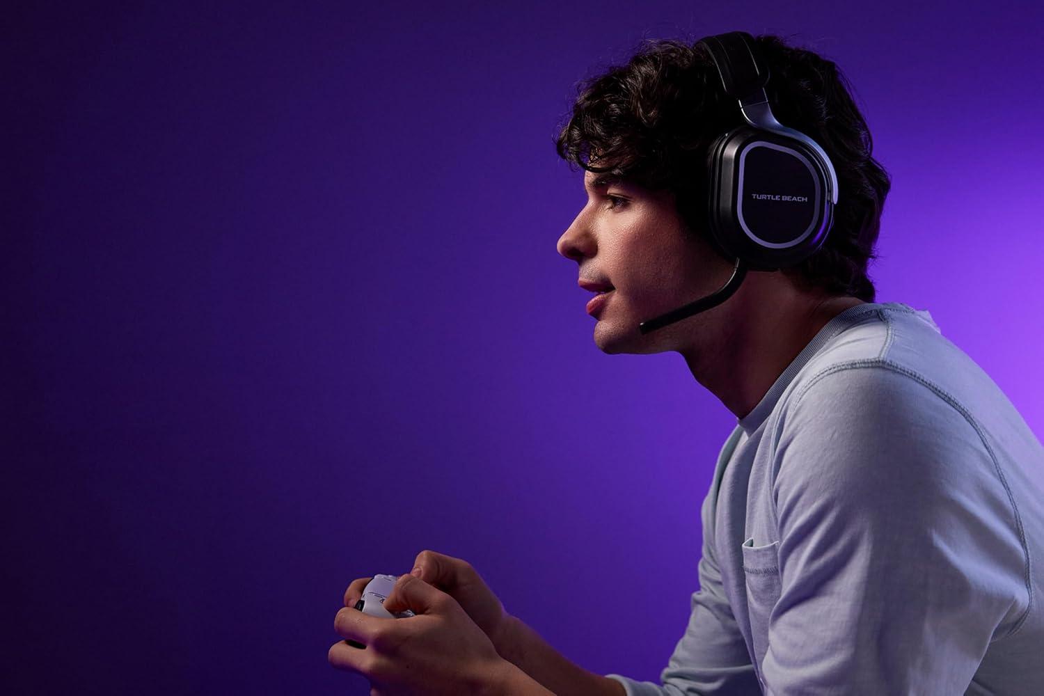 imageTurtle Beach Stealth 700 Gen 3 Wireless Multiplatform Amplified Gaming Headset for PS5 PS4 PC Mobile 60mm Drivers AI NoiseCancelling Mic Bluetooth 80Hr Battery Dual Transmitters BlackBlack