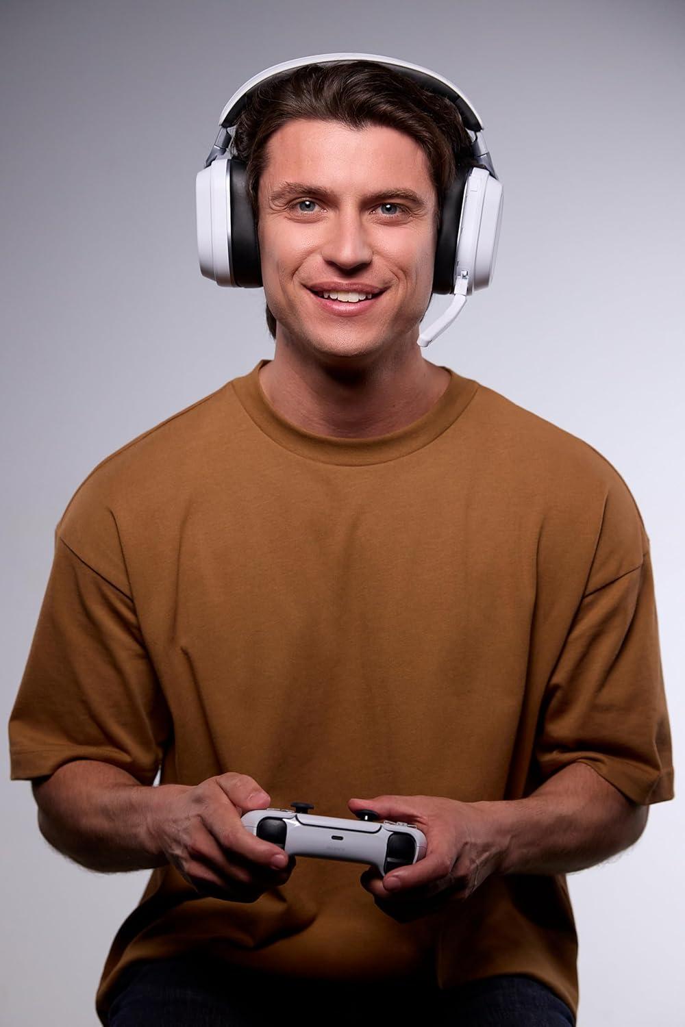 imageTurtle Beach Stealth 700 Gen 3 Wireless Multiplatform Amplified Gaming Headset for PS5 PS4 PC Mobile 60mm Drivers AI NoiseCancelling Mic Bluetooth 80Hr Battery Dual Transmitters BlackWhite