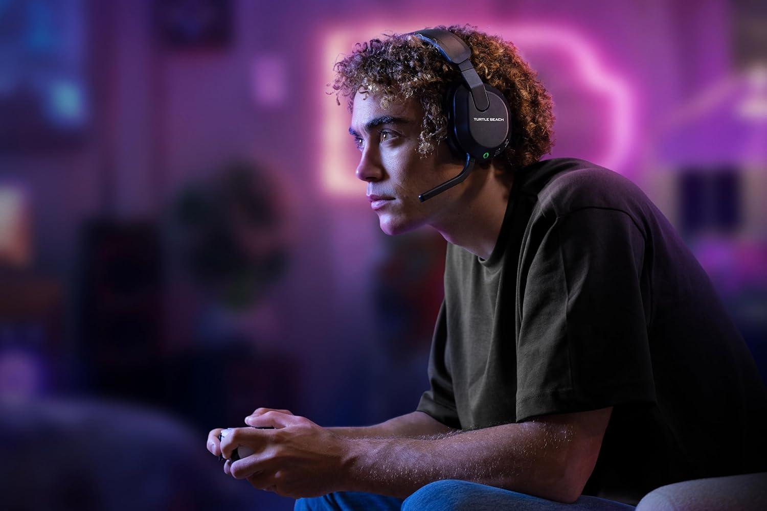 imageTurtle Beach Stealth 700 Gen 3 Wireless Multiplatform Amplified Gaming Headset for PS5 PS4 PC Mobile 60mm Drivers AI NoiseCancelling Mic Bluetooth 80Hr Battery Dual Transmitters BlackBlack