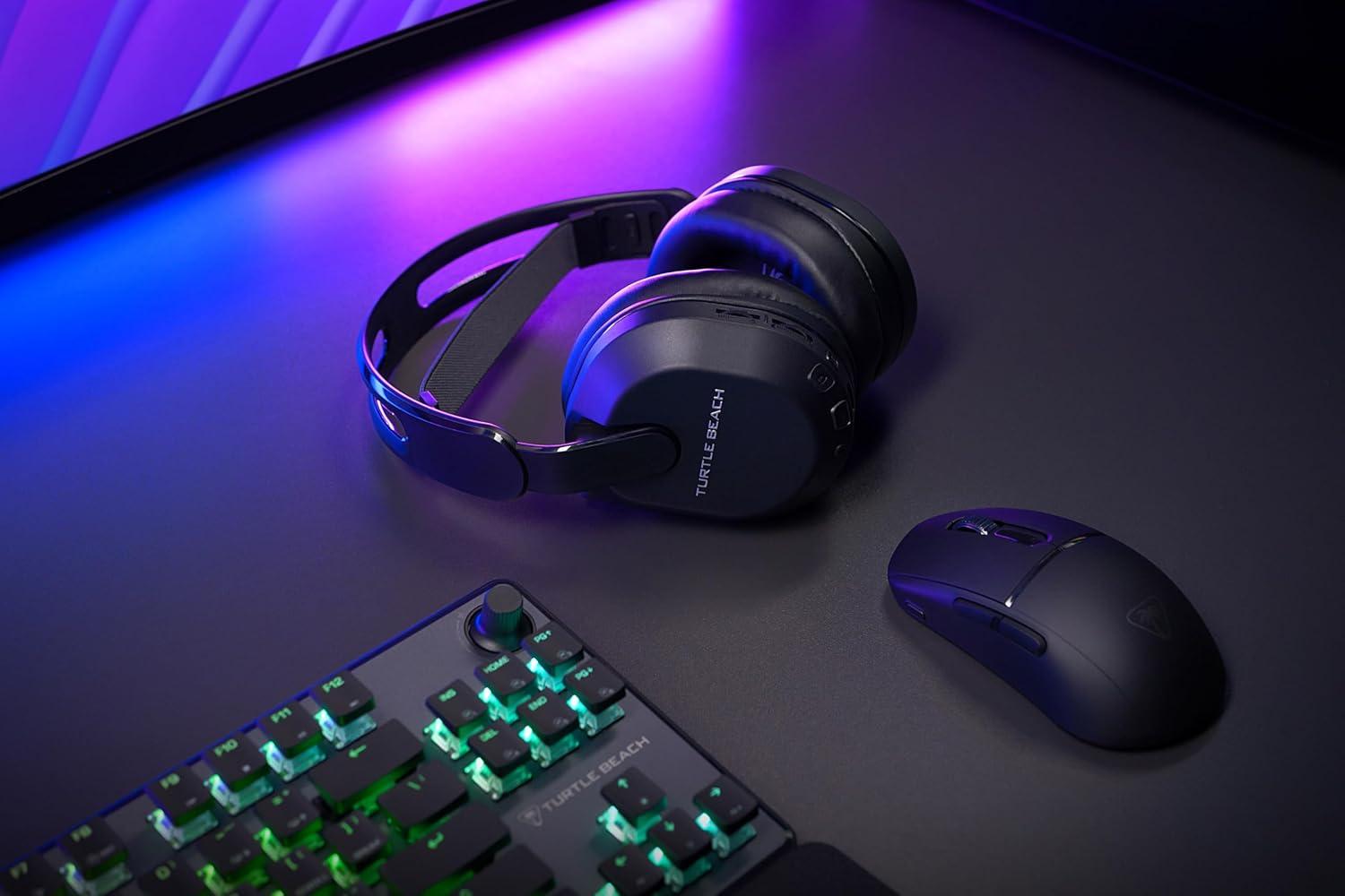 imageTurtle Beach Stealth 700 Gen 3 Wireless Multiplatform Amplified Gaming Headset for PS5 PS4 PC Mobile 60mm Drivers AI NoiseCancelling Mic Bluetooth 80Hr Battery Dual Transmitters BlackBlack