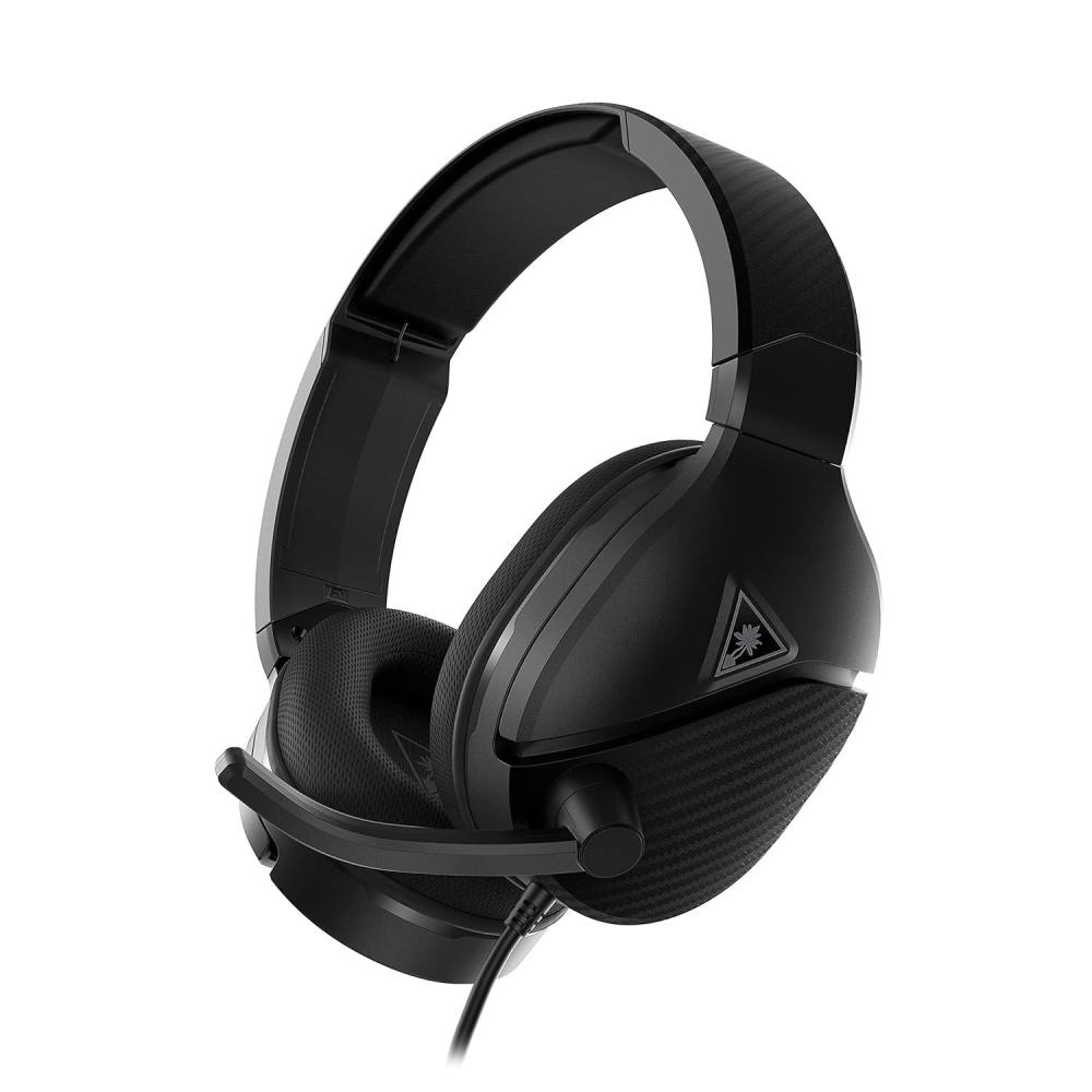imageTurtle Beach Recon 200 Gen 2 Powered Gaming Headset  Xbox Series X Xbox Series S amp Xbox One PS5 PS4 Mobile amp PC with 35mm  Bass Boost Memory Foam WhiteGen 2 Black