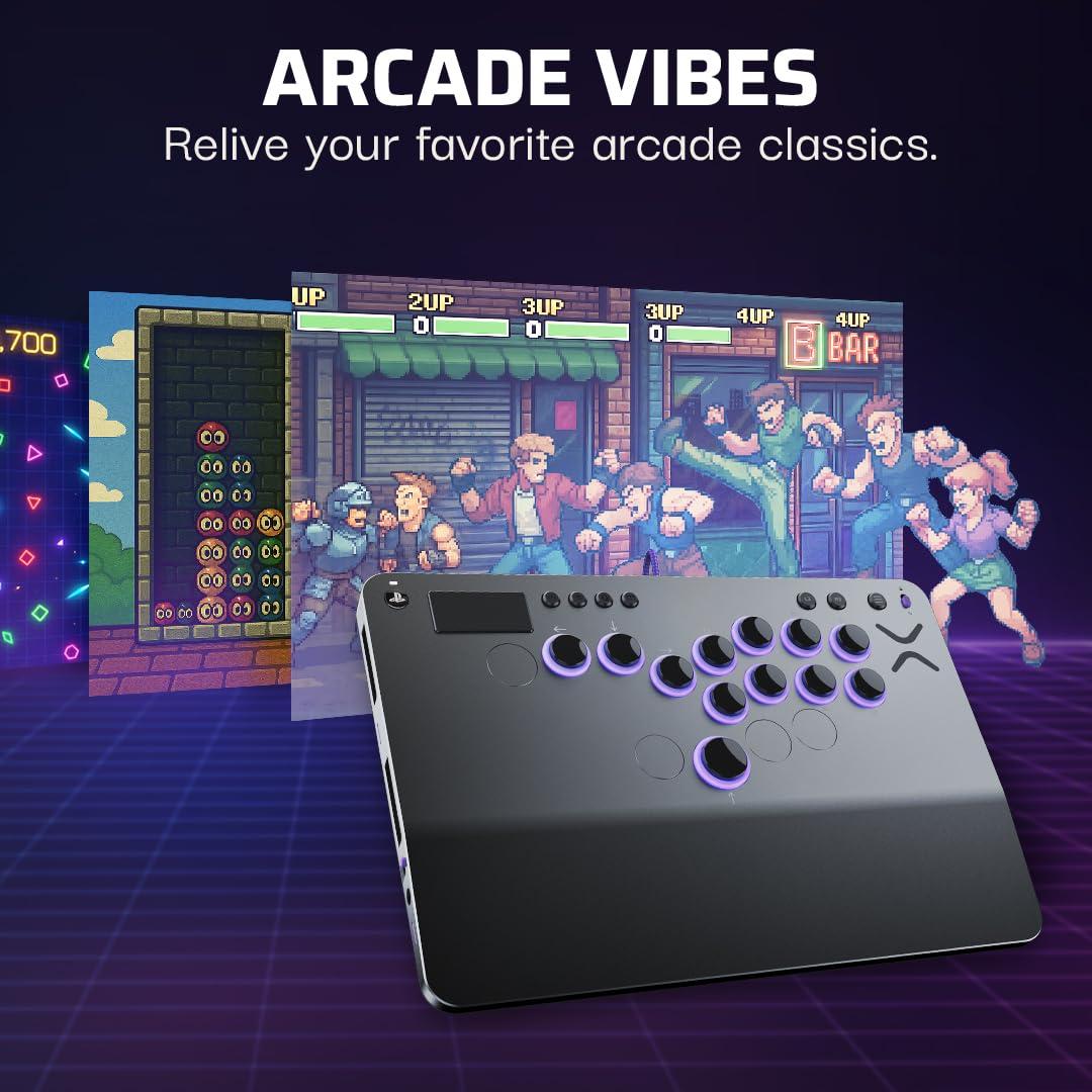 imageTurtle Beach Victrix Pro KO Leverless All Button Fight Stick for PlayStation 5 Officially Licensed PS5PS4 Windows 1011 PC Customizable eSports Tournament Ready Controller Arcade Controller GrayPlayStation