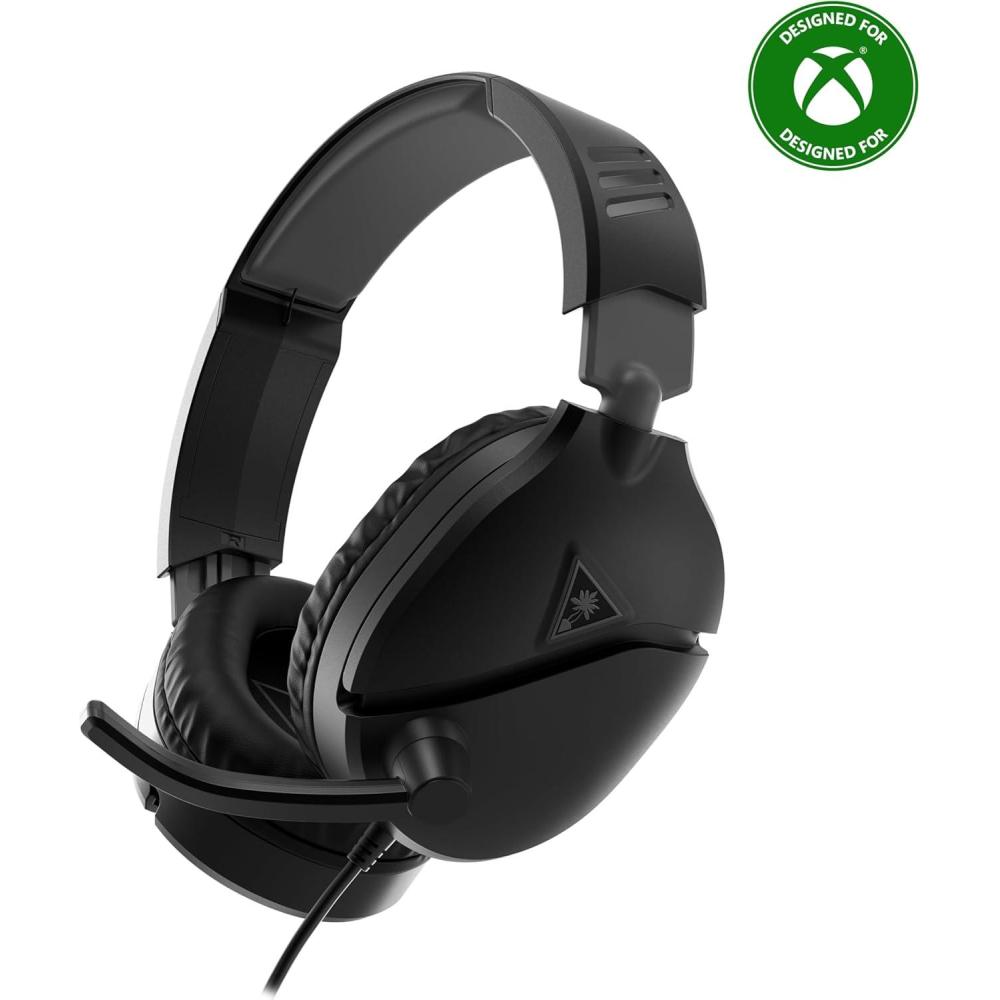 imageTurtle Beach Recon 70 Multiplatform Gaming Headset for Xbox Series XS Xbox One PS5 PS4 PC amp Mobile w 35mm Wired Connection FliptoMute Mic 40mm Speakers Lightweight Design BlackBlack