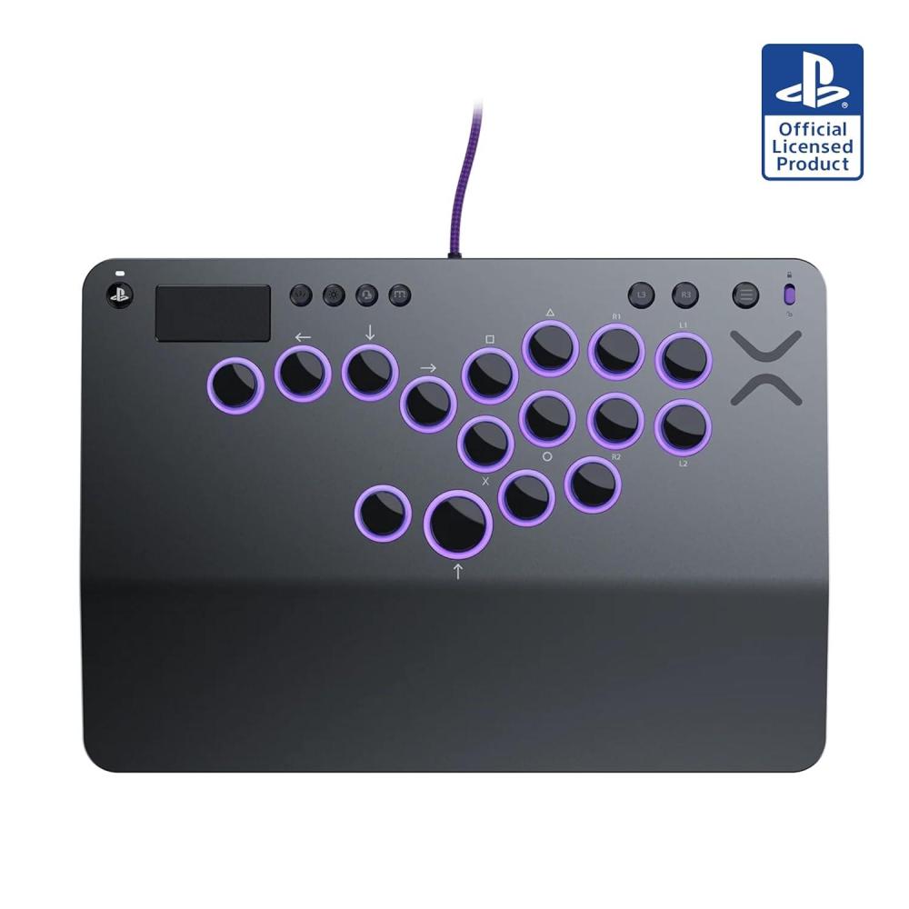 imageTurtle Beach Victrix Pro KO Leverless All Button Fight Stick for PlayStation 5 Officially Licensed PS5PS4 Windows 1011 PC Customizable eSports Tournament Ready Controller Arcade Controller GrayPlayStation