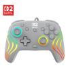 imageTurtle Beach Afterglow Wave Wired RGB Gaming Controller  Officially Licensed for Nintendo Switch 2 Nintendo SwitchSwitch LiteOLED  HallEffect Thumbsticks Customizable Lighting  BlueGray