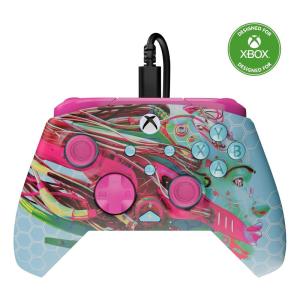 Turtle Beach Rematch Advanced Wired Gaming Controller Licensed for Xbox Series X|S, Xbox One, Windows PC – Glow, Remappable Buttons, Hair Triggers, Audio Controls, Impulse Triggers – Cherry Blossom(Android Dreams)