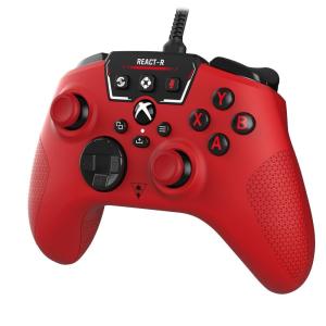 Turtle Beach Stealth Ultra High-Performance Wireless Gaming Controller Licensed for Xbox Series X|S, Xbox One, Windows PC, Android – LED Dashboard, Dock, RGB Lighting, 30-Hr Battery, Bluetooth, Black(Red)
