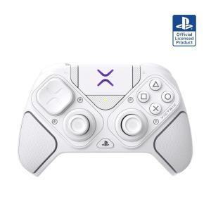 Turtle Beach Victrix Pro BFG Reloaded Wireless Gaming Controller Licensed for PlayStation 5, PS5/PS4/PC Gamepad, Bluetooth, Fightpad, Hall-Effect Thumbsticks/Triggers, Customizable Control App, White(White)
