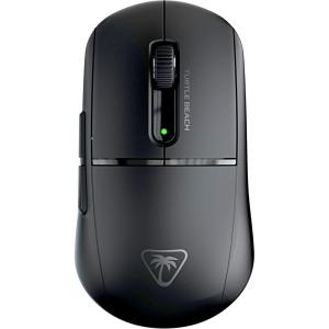 Turtle Beach Burst II Air Wireless Gaming Mouse – 47g Ultra Lightweight, Optical Switches, 26000 DPI Optical Sensor, 120-hour Rechargeable Battery, Symmetrical Design, Bluetooth, USB-C Cable – Black(Black)
