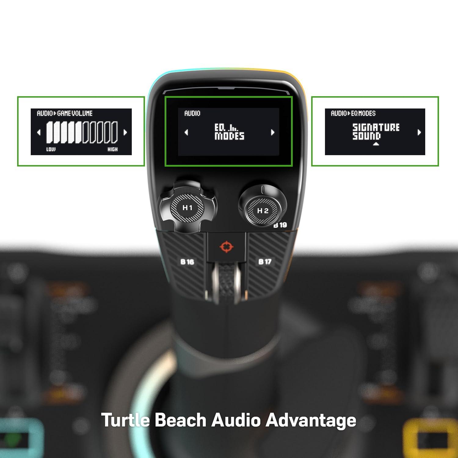 imageTurtle Beach VelocityOne Flight Universal Control System Xbox Series X amp Xbox Series S Xbox One amp Windows 10 amp 11 PCs with Yoke Handle Throttle Quadrant Trim Wheel amp Rudder ControlsUniversal Simulation Controller