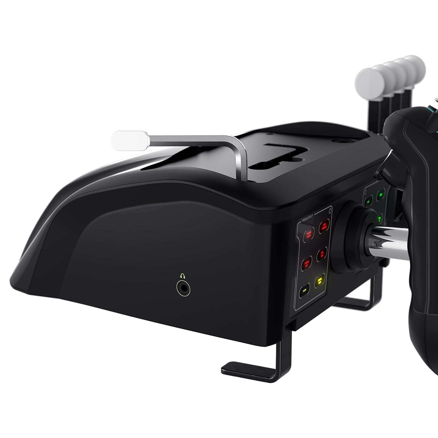 imageTurtle Beach VelocityOne Flight Universal Control System Xbox Series X amp Xbox Series S Xbox One amp Windows 10 amp 11 PCs with Yoke Handle Throttle Quadrant Trim Wheel amp Rudder ControlsUniversal Control System