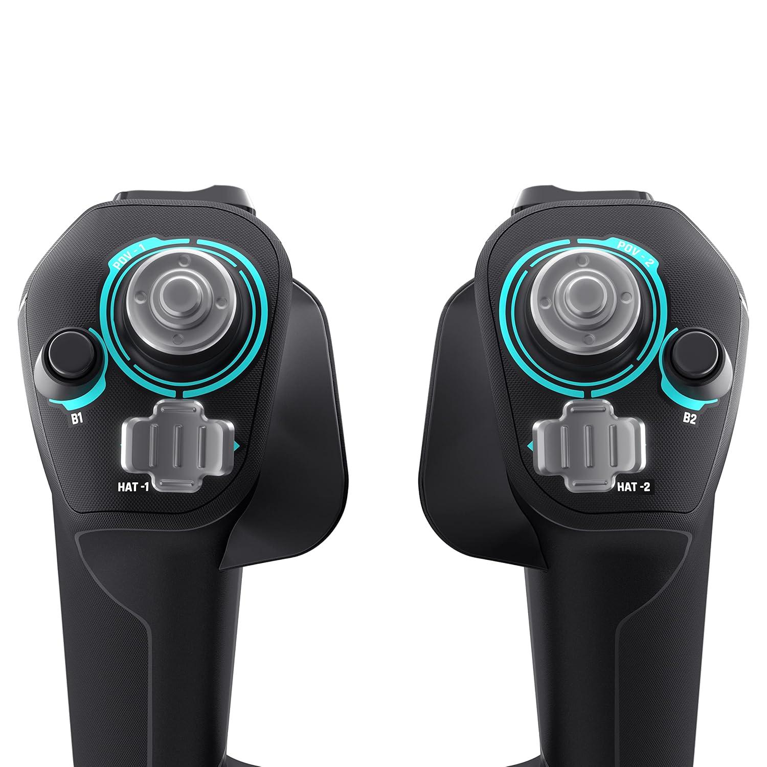 imageTurtle Beach VelocityOne Flight Universal Control System Xbox Series X amp Xbox Series S Xbox One amp Windows 10 amp 11 PCs with Yoke Handle Throttle Quadrant Trim Wheel amp Rudder ControlsUniversal Control System