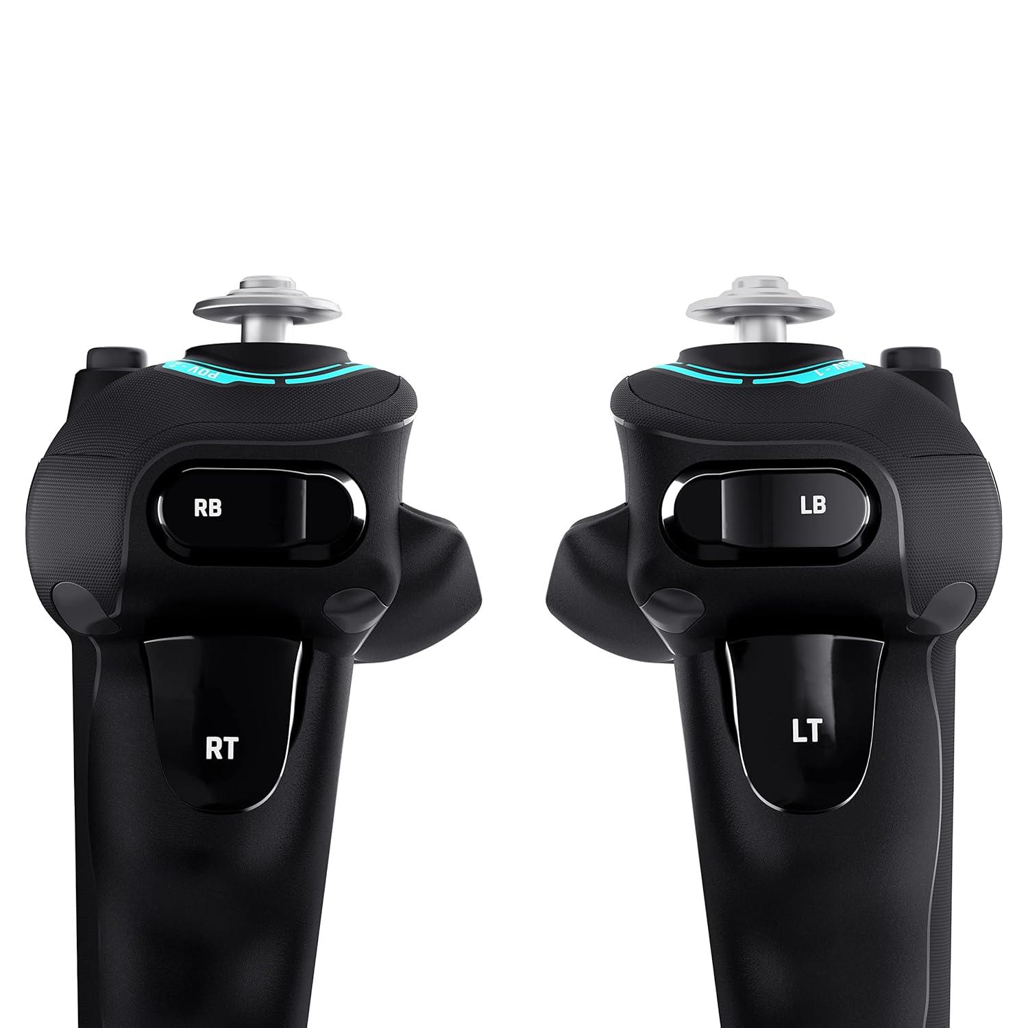 imageTurtle Beach VelocityOne Flight Universal Control System Xbox Series X amp Xbox Series S Xbox One amp Windows 10 amp 11 PCs with Yoke Handle Throttle Quadrant Trim Wheel amp Rudder ControlsUniversal Control System