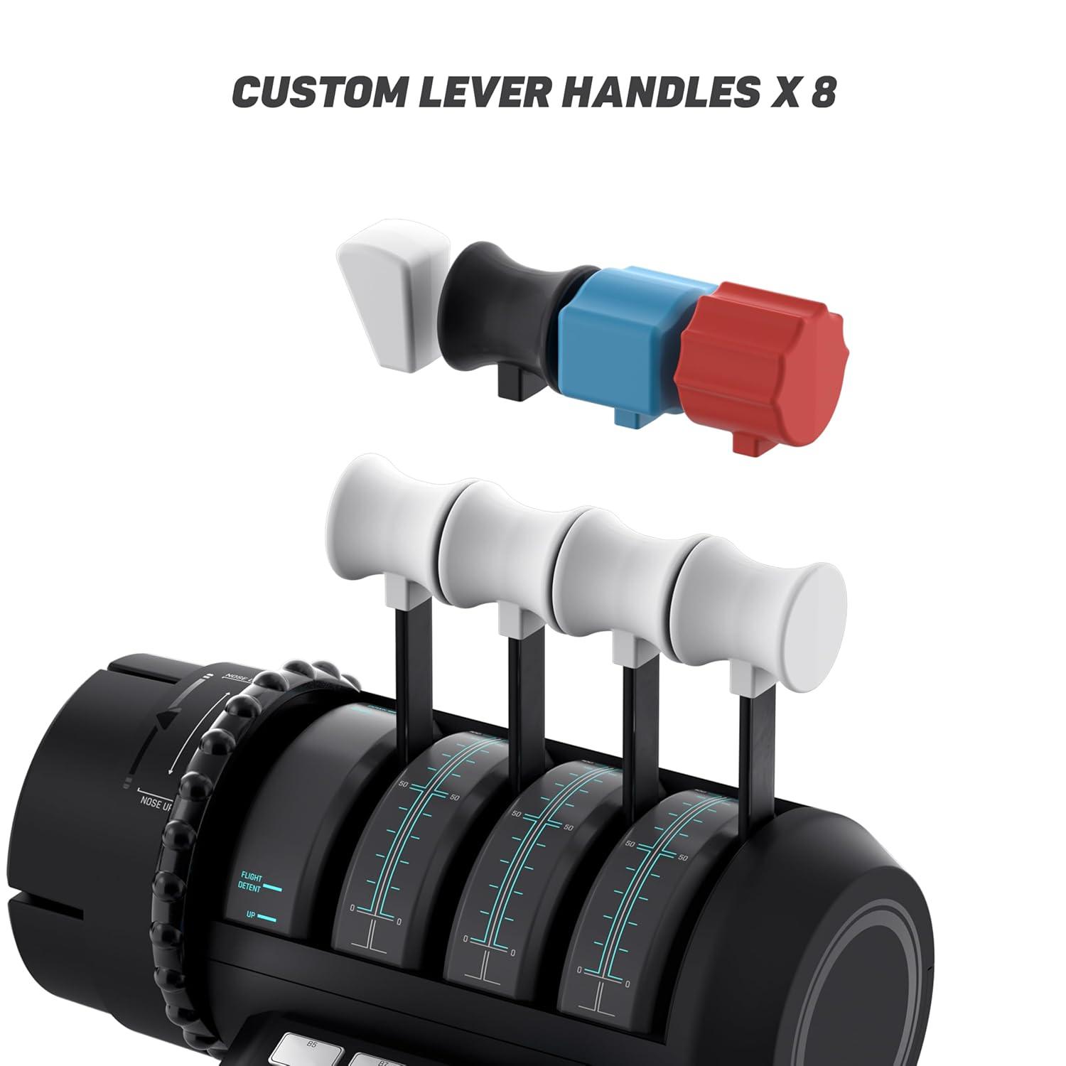 imageTurtle Beach VelocityOne Flight Universal Control System Xbox Series X amp Xbox Series S Xbox One amp Windows 10 amp 11 PCs with Yoke Handle Throttle Quadrant Trim Wheel amp Rudder ControlsUniversal Control System