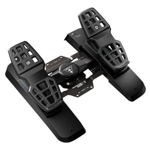 Turtle Beach VelocityOne Flight Universal Control System – Xbox Series X & Xbox Series S, Xbox One & Windows 10 & 11 PCs with Yoke Handle, Throttle Quadrant, Trim Wheel & Rudder Controls(Universal Rudder Pedals)