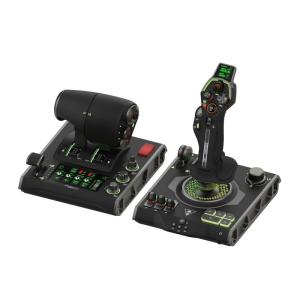 Turtle Beach VelocityOne Flight Universal Control System – Xbox Series X & Xbox Series S, Xbox One & Windows 10 & 11 PCs with Yoke Handle, Throttle Quadrant, Trim Wheel & Rudder Controls(Universal HOTAS Simulation System)