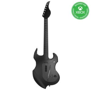 PDP Riffmaster Wireless Guitar Controller for Nintendo Switch, Nintendo Switch 2, Lite/OLED: Fortnite Festival, Rechargeable Battery, Officially Licensed – Black(XBOX)