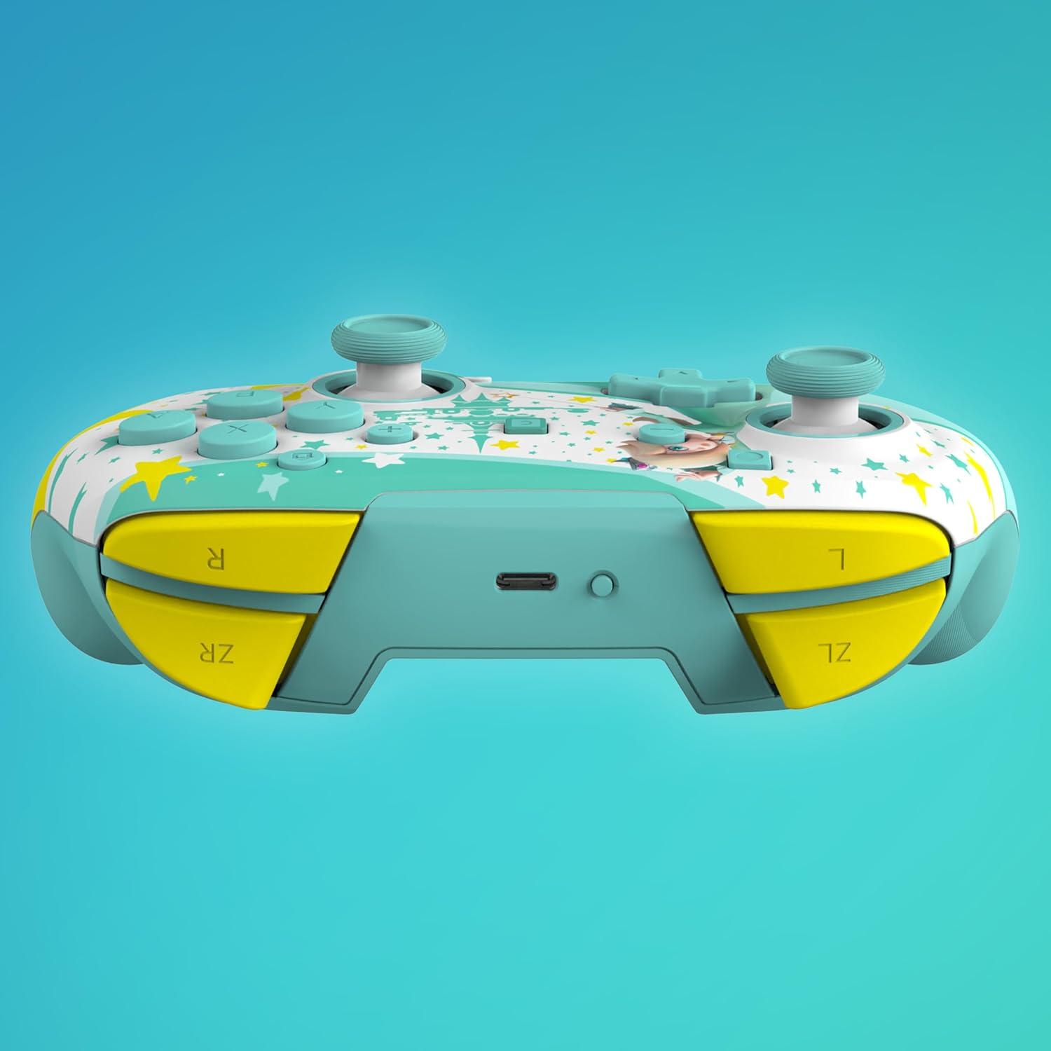 imageTurtle Beach Rematch Wireless Controller Mario amp Luigi Officially Licensed for Nintendo Switch 2 Nintendo Switch TMR Thumbsticks Customizable RGB Rechargeable BatteryRosalina Teal