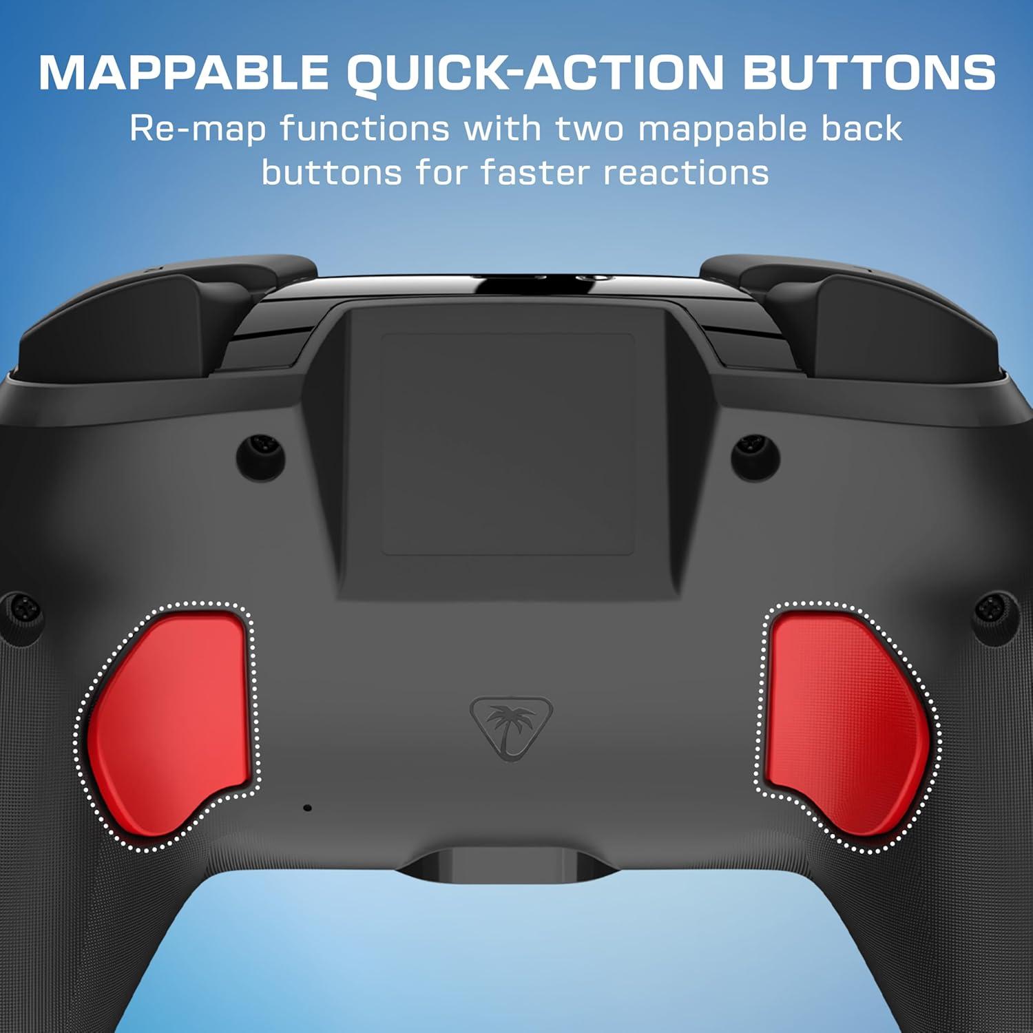 imageTurtle Beach Rematch Wireless Controller Mario amp Luigi Officially Licensed for Nintendo Switch 2 Nintendo Switch TMR Thumbsticks Customizable RGB Rechargeable BatterySuper Mario Jump