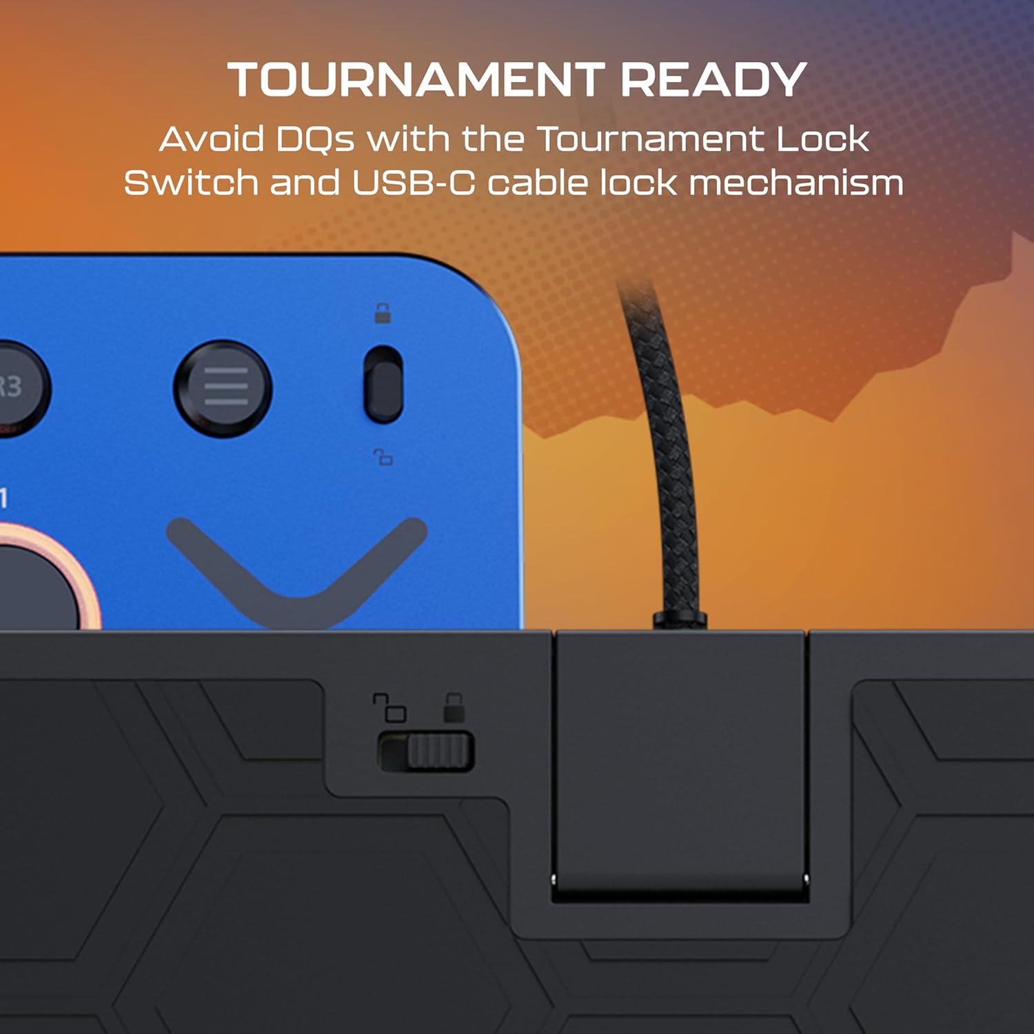 imageTurtle Beach Victrix Pro KO Leverless Fight Stick Street Fighter II Champion Edition Capcom and PlayStation Officially Licensed for PS4 PS5 PC HotSwappable RGB Switches Ergonomic