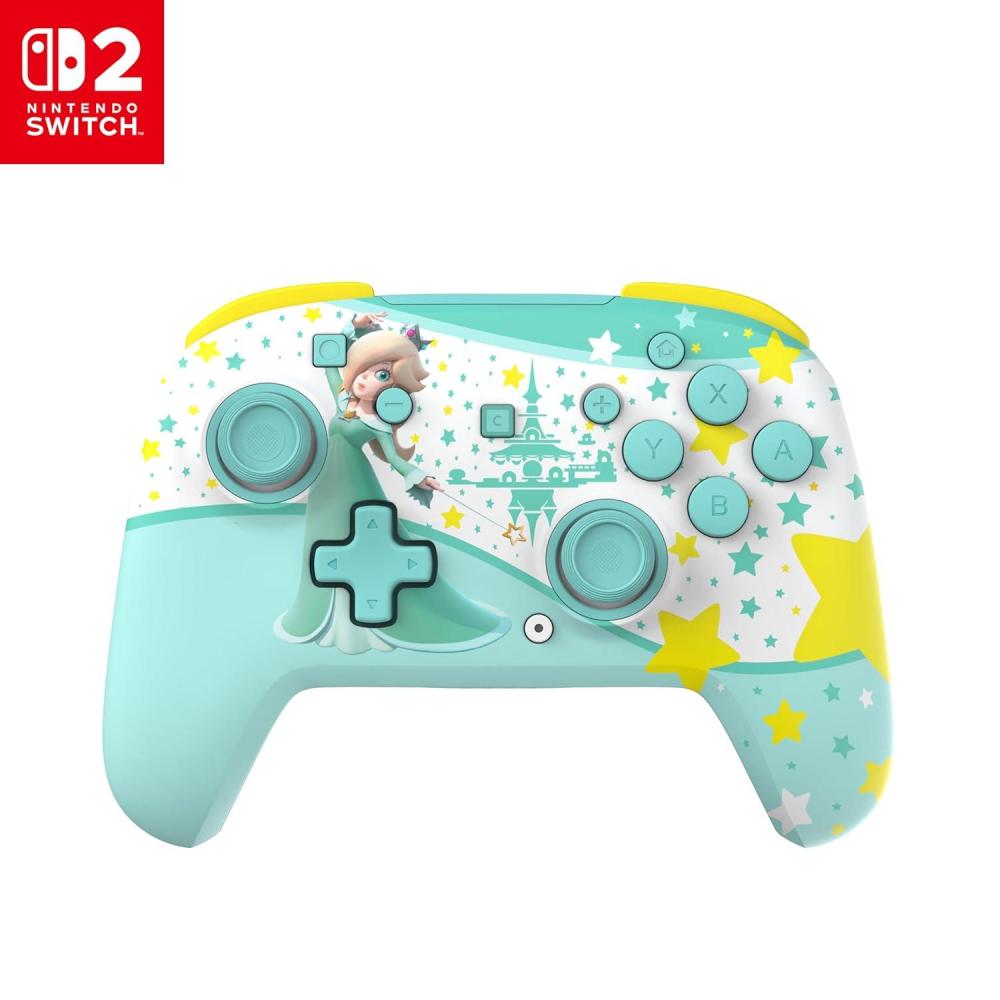 imageTurtle Beach Rematch Wireless Controller Mario amp Luigi  Officially Licensed for Nintendo Switch 2 Nintendo Switch  TMR Thumbsticks Customizable RGB Rechargeable BatteryRosalina Teal