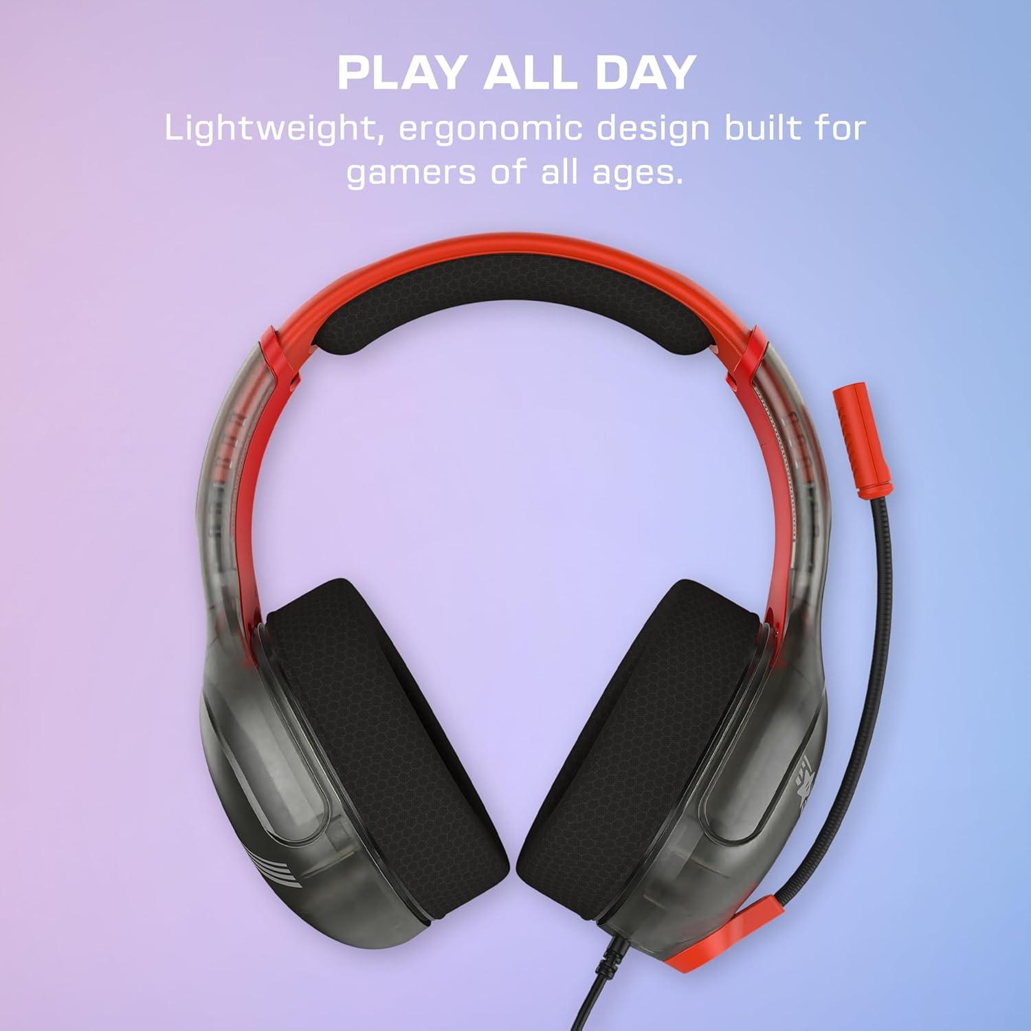 imageTurtle Beach Airlite Fit Wired Gaming Headset Mario Star Officially Licensed for Nintendo Switch 2 Nintendo Switch Durable LightweightMario Star