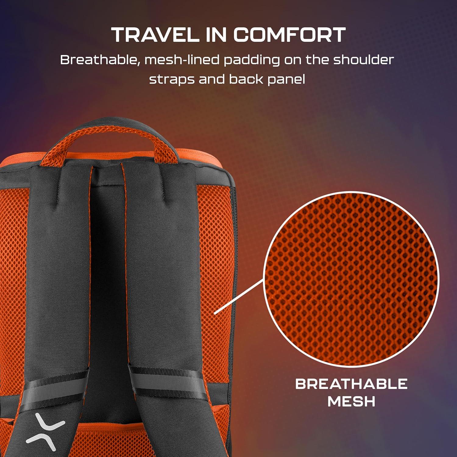 imageTurtle Beach Victrix Tournament Backpack Street Fighter Edition Officially Licensed by Capcom Gaming Backpack 15 Laptop Pocket Breathable Comfort 27L Storage Volume Travel Ready