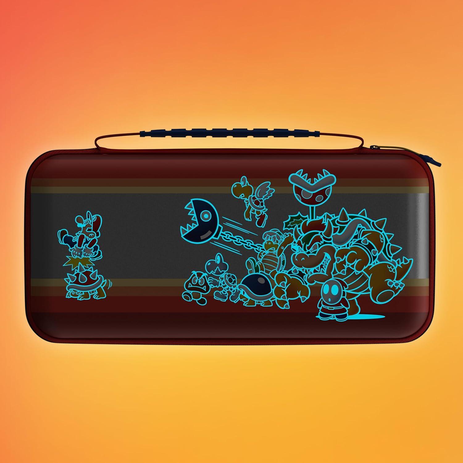 imageTurtle Beach PlayTrek Travel Case Koopa Troop Nintendo Switch 2 Nintendo Switch Nintendo Switch OLED Model Storage Protection Game Card Holder Hard Shell GlowintheDarkKoopa Troop