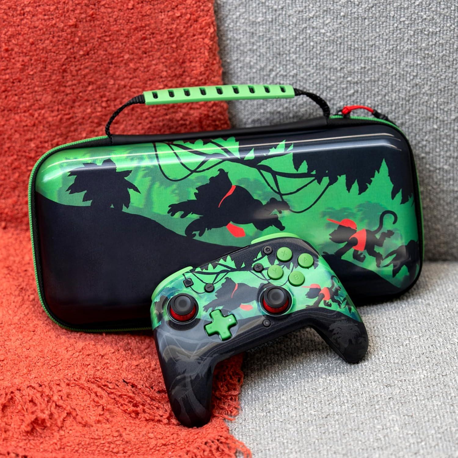 imageTurtle Beach PlayTrek Travel Case Koopa Troop Nintendo Switch 2 Nintendo Switch Nintendo Switch OLED Model Storage Protection Game Card Holder Hard Shell GlowintheDarkDonkey Kong