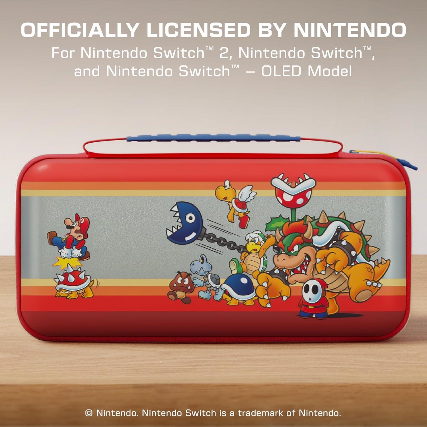 imageTurtle Beach PlayTrek Travel Case Koopa Troop Nintendo Switch 2 Nintendo Switch Nintendo Switch OLED Model Storage Protection Game Card Holder Hard Shell GlowintheDarkKoopa Troop