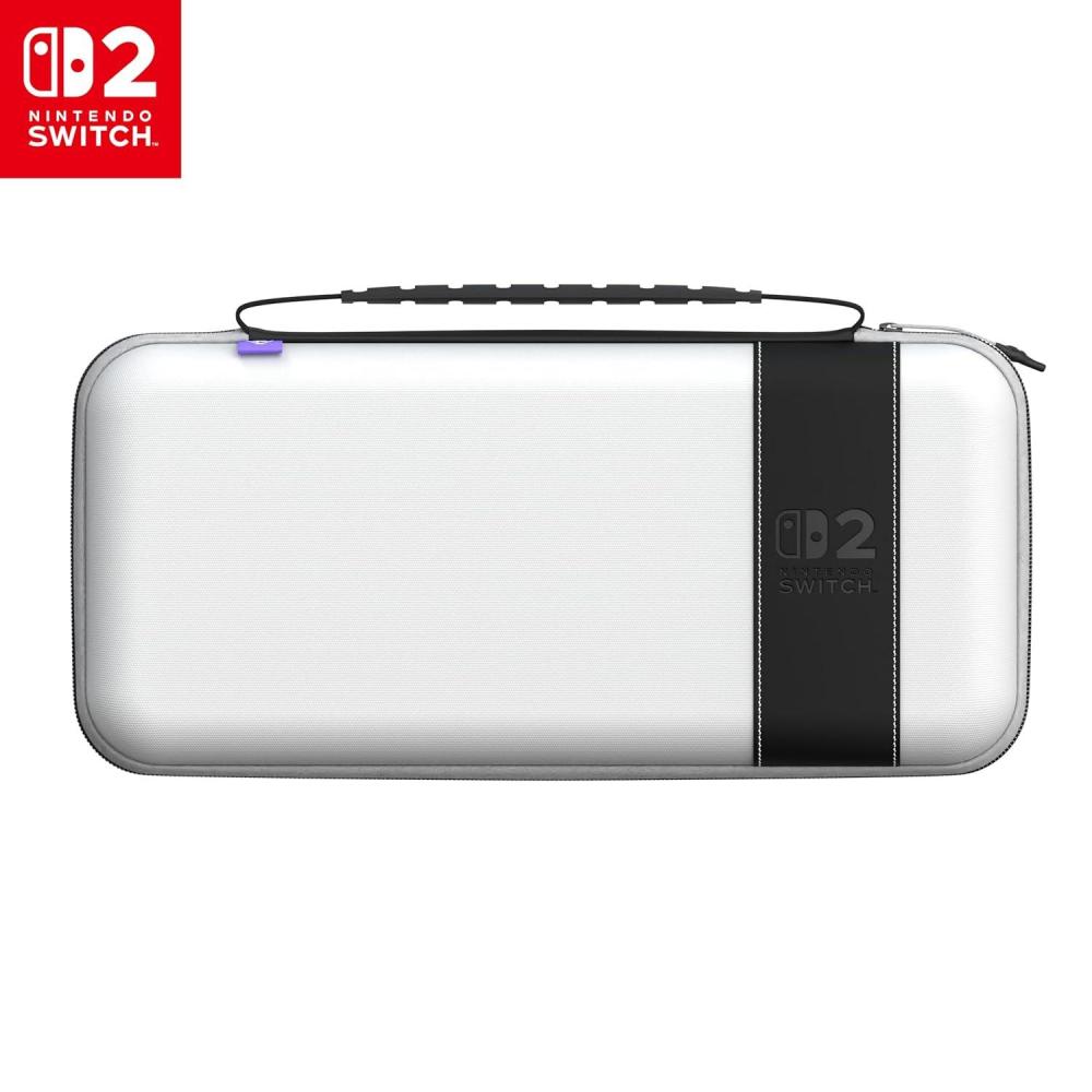 imageTurtle Beach PlayTrek Travel Case Koopa Troop Nintendo Switch 2 Nintendo Switch Nintendo Switch OLED Model Storage Protection Game Card Holder Hard Shell GlowintheDarkStellar White