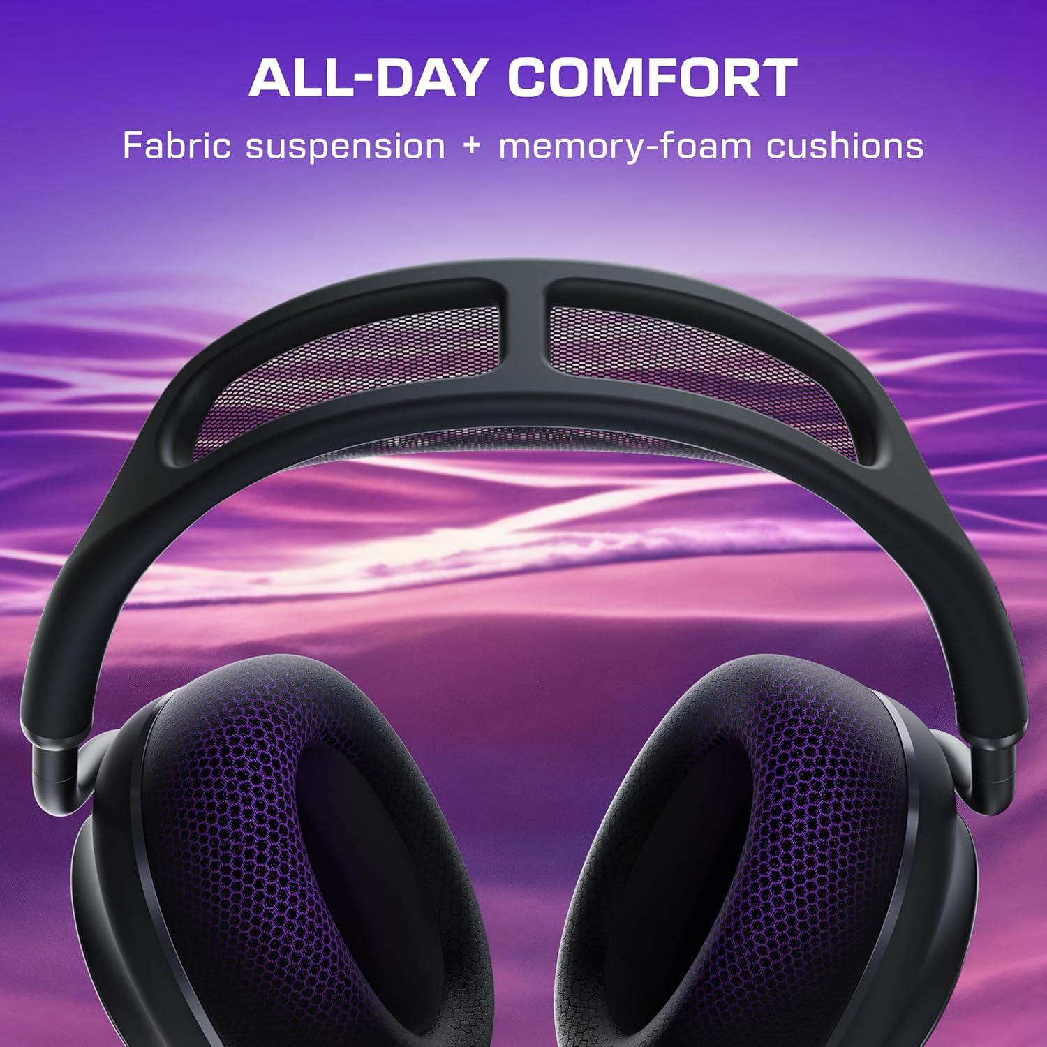 imageTurtle Beach Stealth Pro II Premium Wireless Gaming Headset for Xbox Series XS PS5 PS4 PC HiRes Audio Dolby Atmos Active Noise Cancellation Simultaneous Bluetooth 24bit Audio WhiteBlack