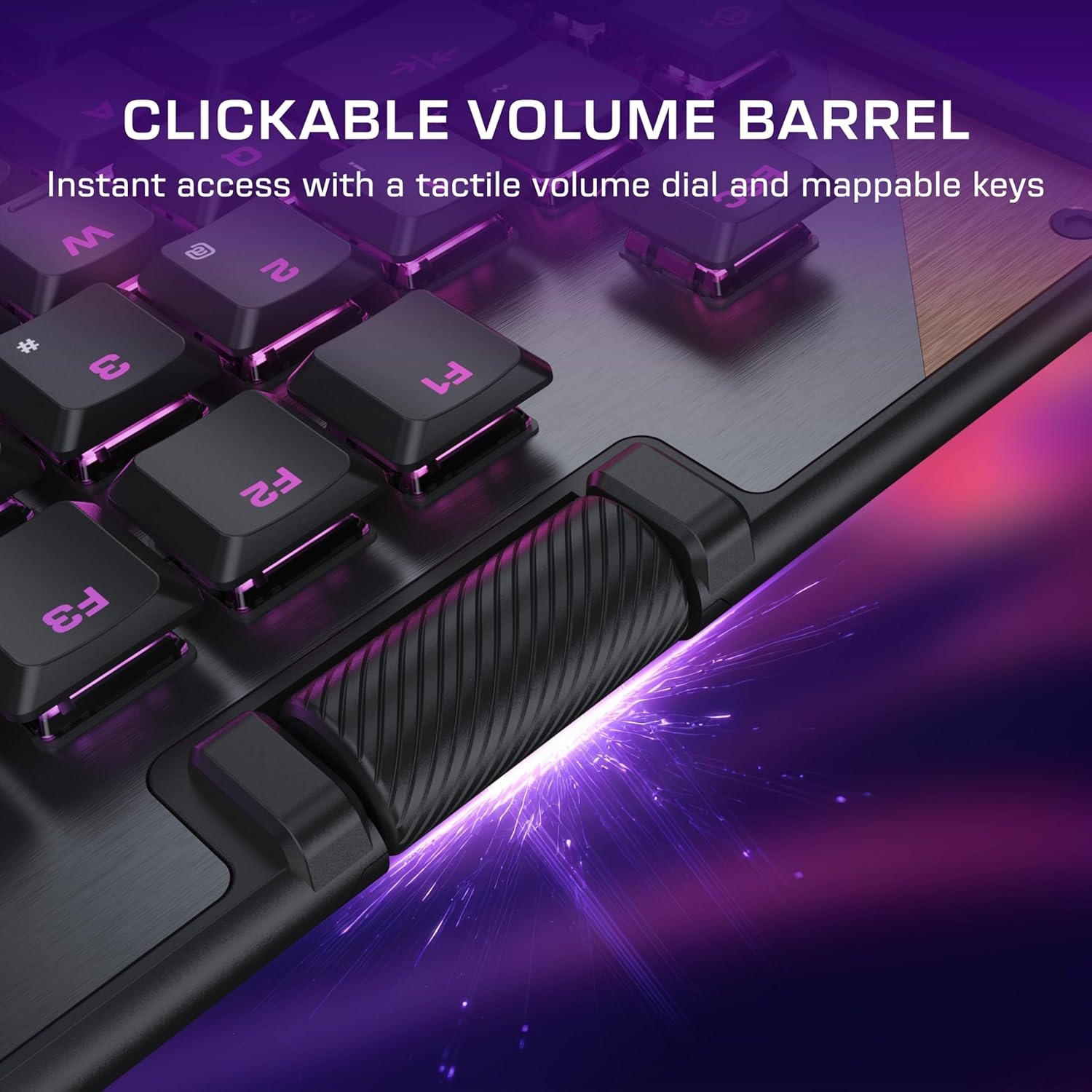imageTurtle Beach Command Series KB7 TKL Wired Gaming Keyboard 43 Touchscreen Command Display Titan LowProfile Hall Effect Switches Double Shot PBT Keycaps True 8K Polling PerKey RGB LightingKB5 Keyboard