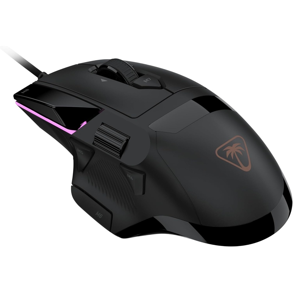 image:imageTurtle Beach Command Series MC7 Wireless Gaming Mouse BuiltIn Touchscreen Command Display True 8K Polling OwlEye 30K DPI Optical Sensor TriMode Connectivity Titan Optical Switches Charge DockMC3 Wired Mouse